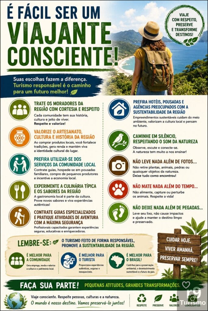 Turismo Consciente: Pequenas Atitudes que Transformam Destinos