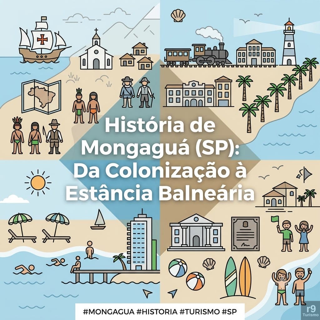 História de Mongaguá (SP): Da Colonização à Estância Balneária