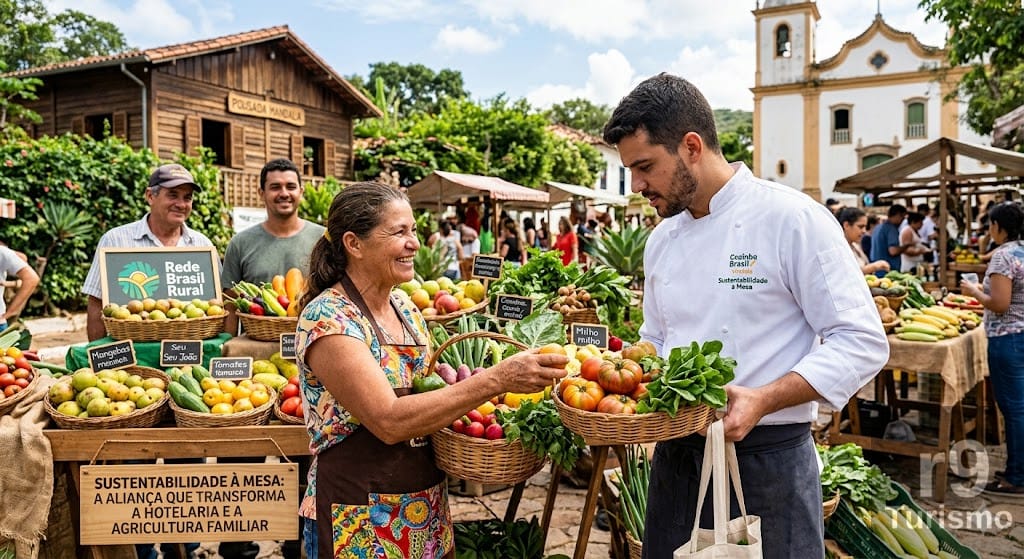 Sustentabilidade à Mesa: A Aliança que Transforma a Hotelaria e a Agricultura Familiar
