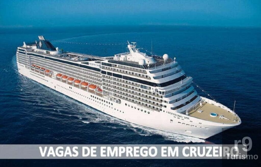 Oportunidade Trabalho: Cruzeiros Marítimos -Processo Seletivo