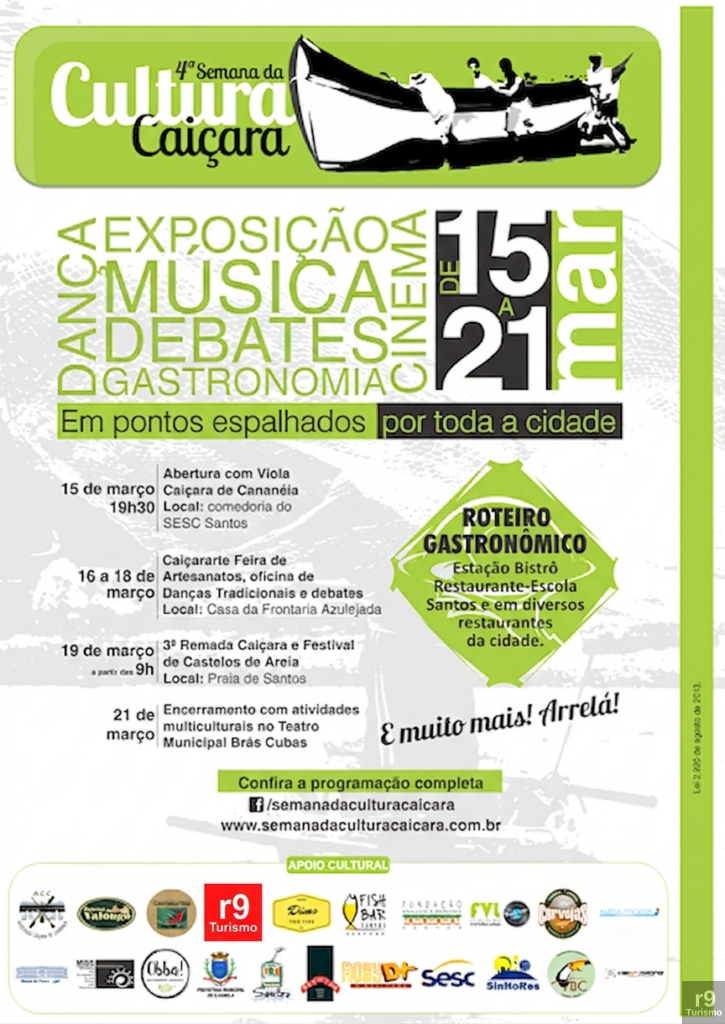 4º Semana da Cultura Caiçara de Santos SP 2017