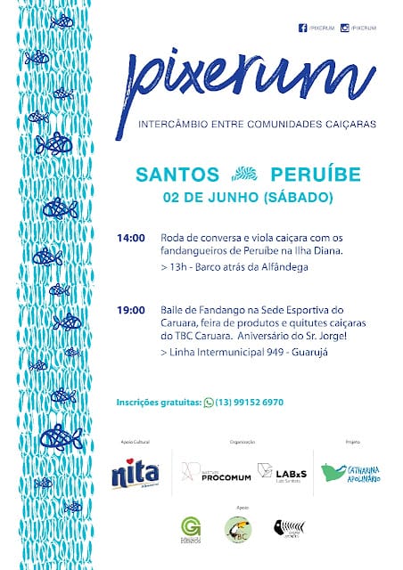 Pixerum: Intercâmbio de Comunidades Caiçara (Santos/Peruíbe)