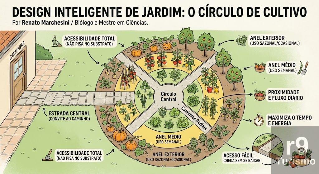 Design Inteligente: A Geometria a Serviço da Vida no Jardim