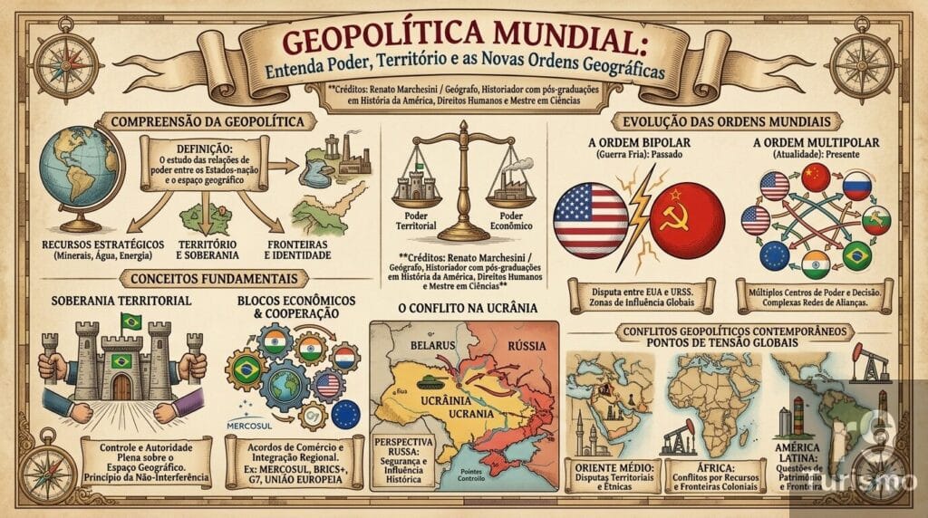 O que é Geopolítica Mundial Entenda os Conceitos Chave e Conflitos Atuais
