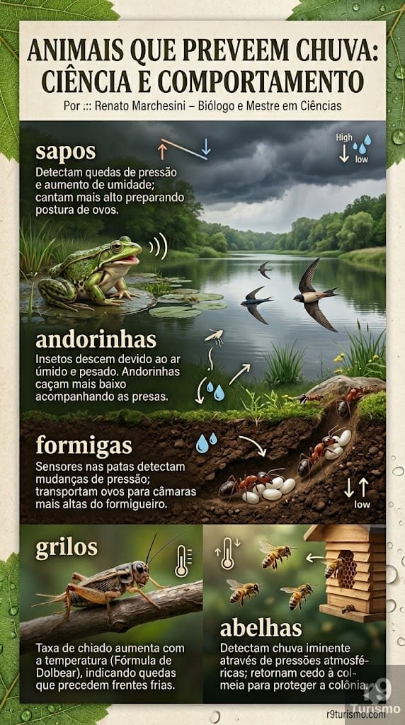Animais “Meteorologistas”: A Ciência por Trás da Previsão da Natureza